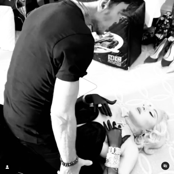 Madonna et Klein pour V Magazine