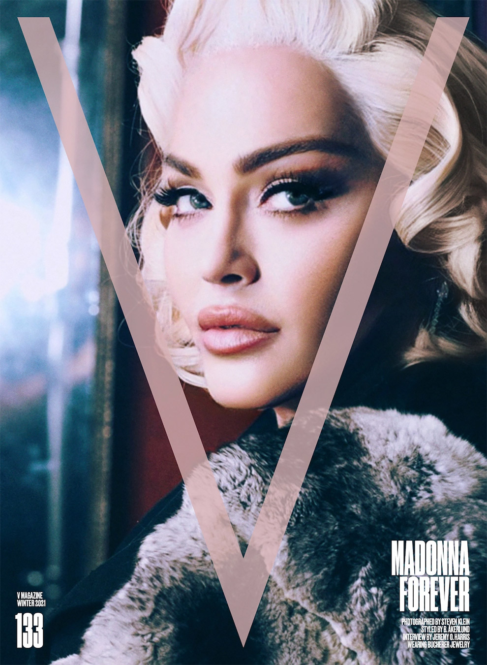 Madonna pour V magazine