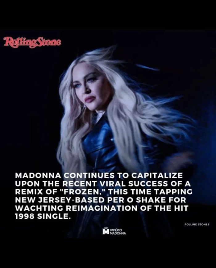 Madonna sur Instagram