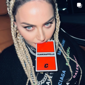 Madonna sur Instagram