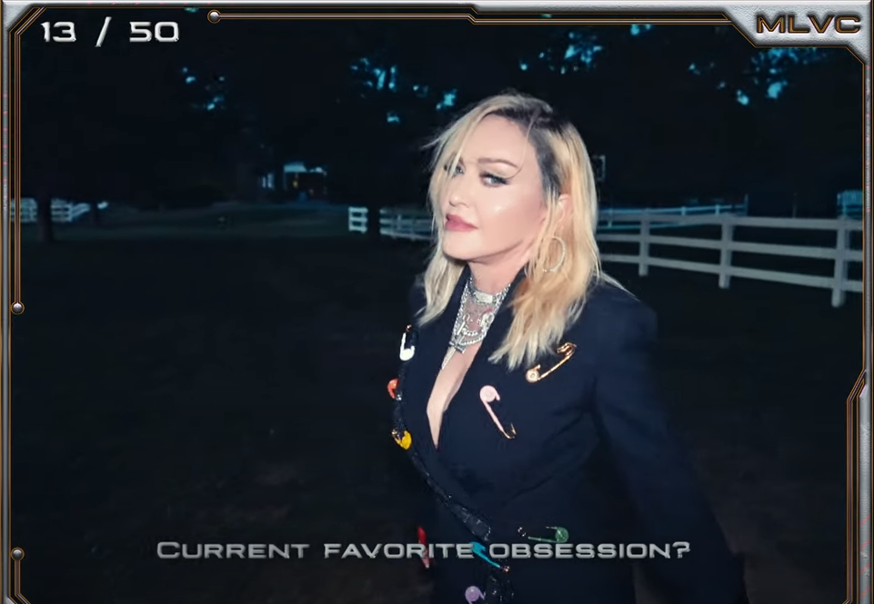 50 questions à Madonna en Français 50 questions à Madonna en Français