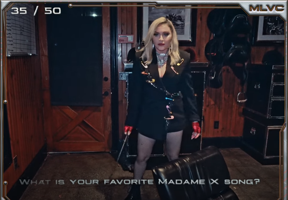 50 questions à Madonna en Français 50 questions à Madonna en Français