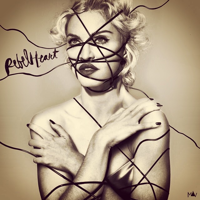 @Madonna #REBELHEART full cover art by @Madonna_art_vision