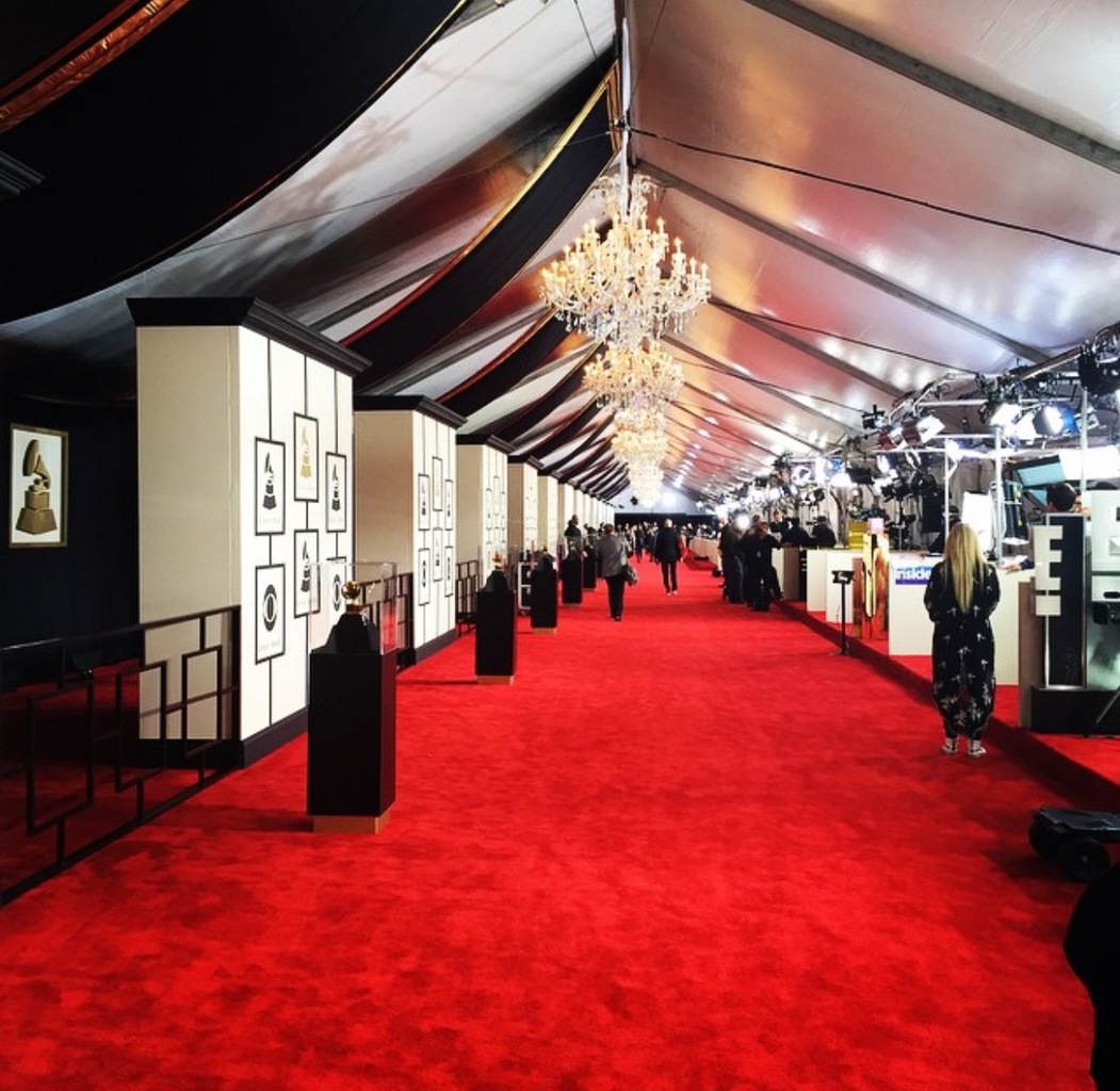 Le tapis rouge des Grammy's en direct