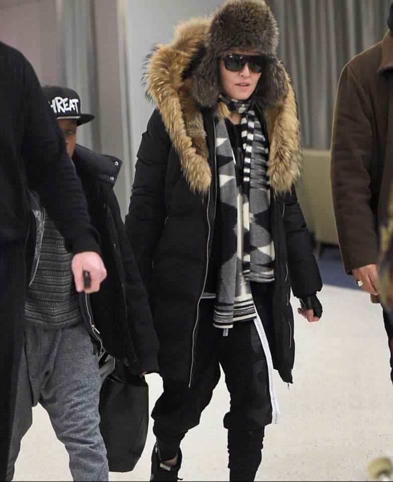 Madonna en route pour Londres