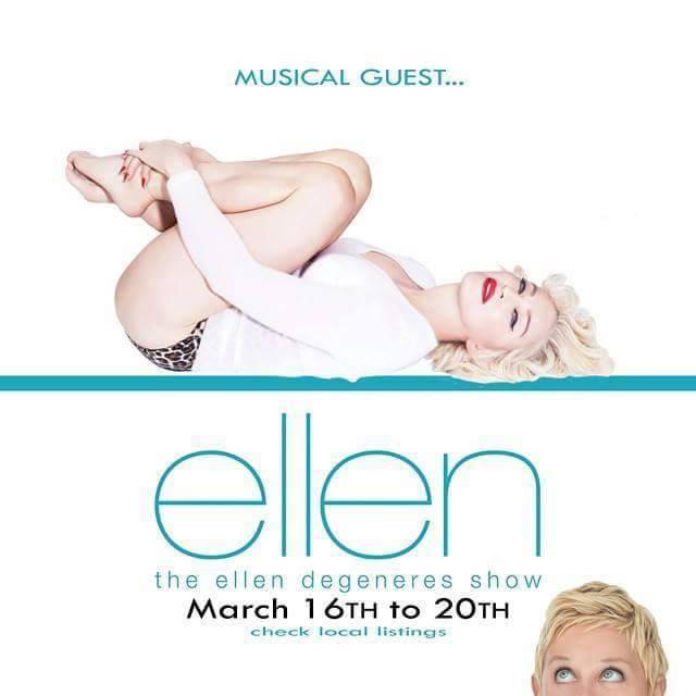 #Madonnaweek on " The Ellen Show"