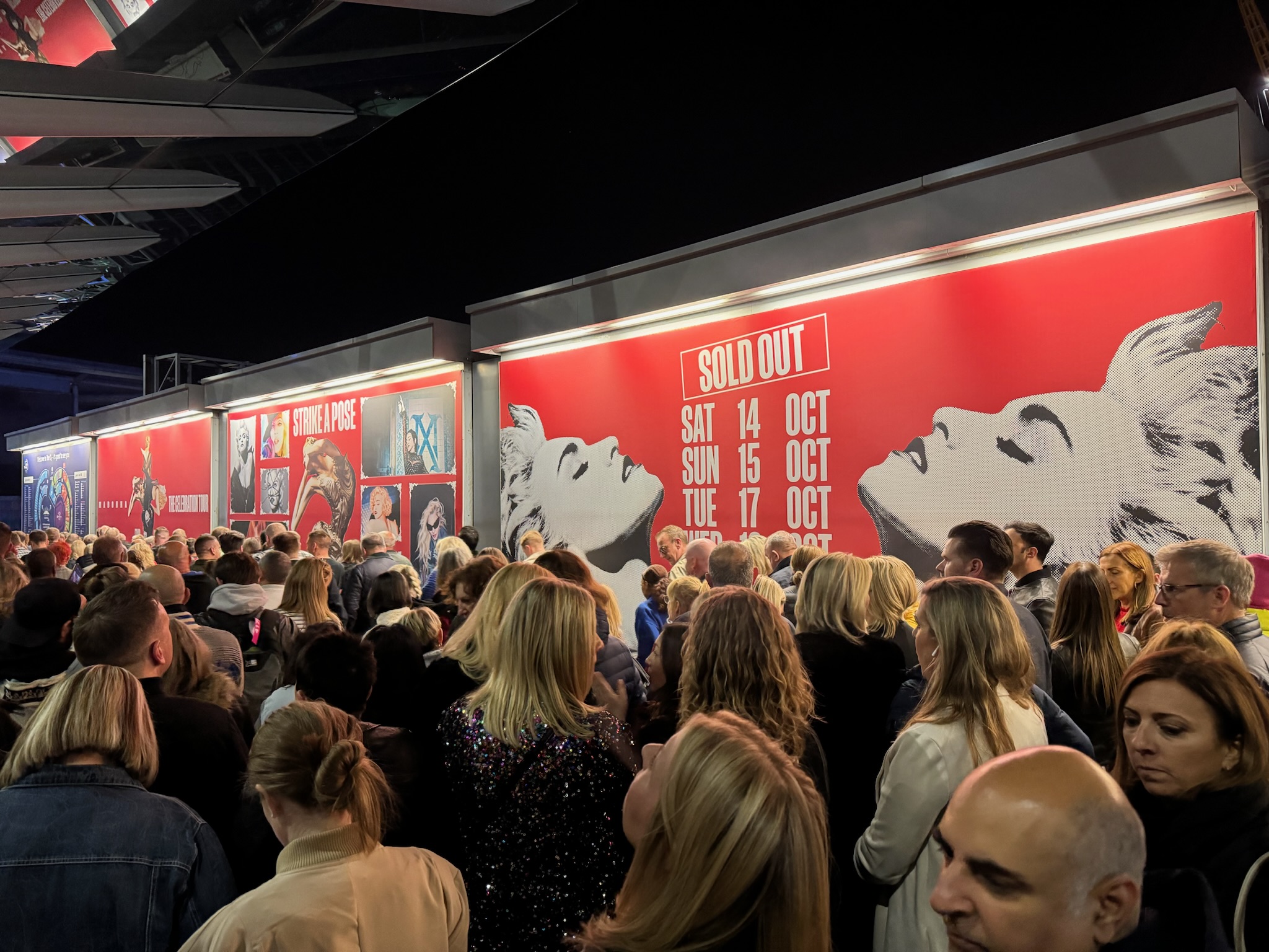 Celebration Tour première Celebration Tour première