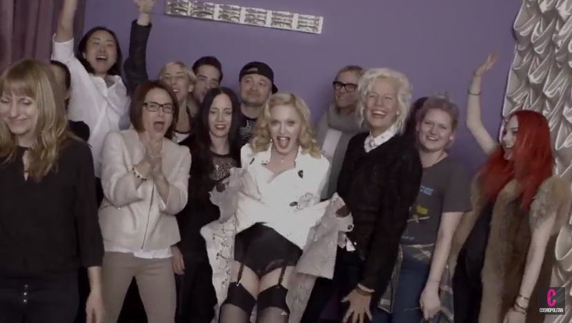 Madonna | Behind the Scenes | Cosmopolitan Madonna | Behind the Scenes | Cosmopolitan