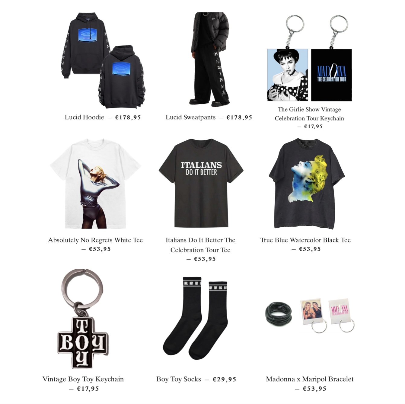 De nouveaux articles de Merch disponibles !