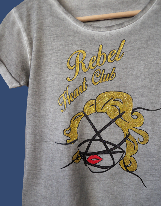 Madonna's T-shirt Hand-painted 