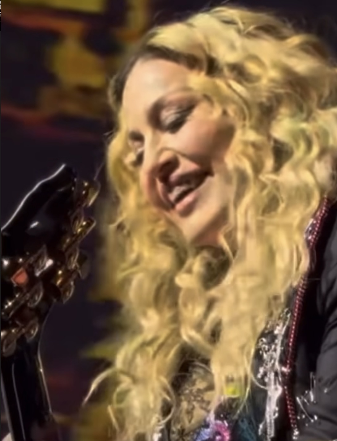 Madonna durant Burning Up - 08/01/2023 - TheMrKingAlex (YouTube)