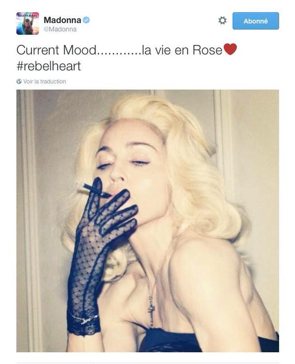 Madonna chante la plus romantique des chansons françaises pour le Rebel Heart Tour !