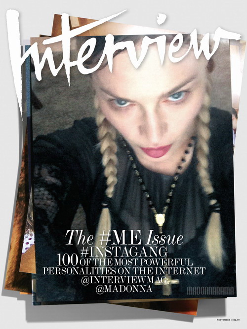 Madonna : Interview Magazine - September Issue 2015
