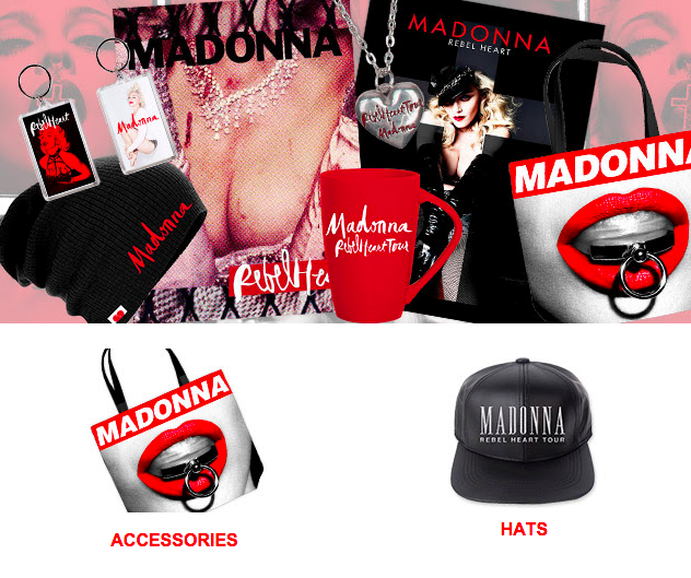 Rebel Heart Tour : Official Merchandising