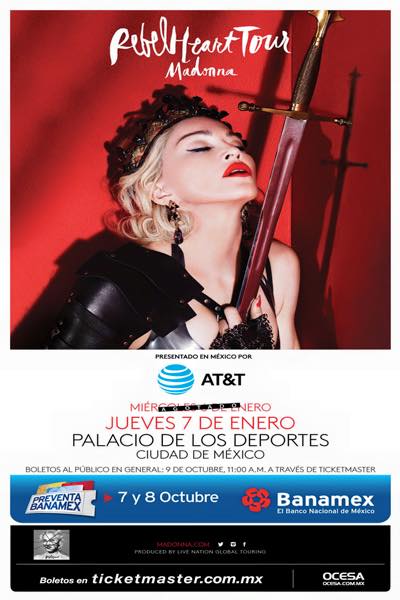 Rebel Heart Tour : Mexico #2