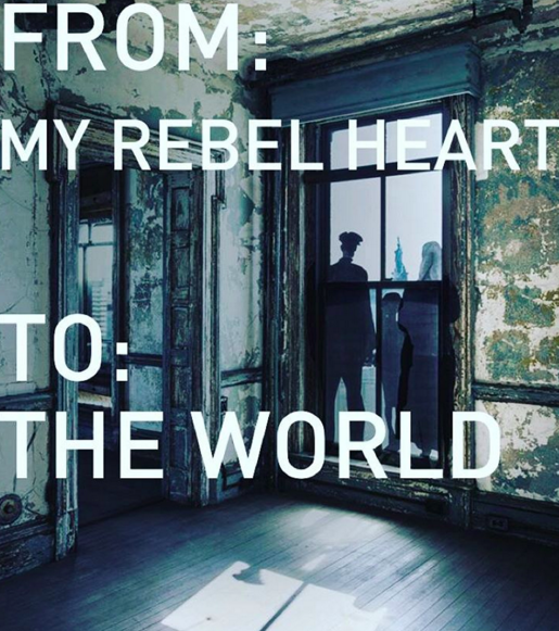 We Are All Immigrants‼️ #ELLISstory @JR We all bleed the same color......We are all ONE🙏🏻🙏🏻🙏🏻 Pray For Peace! In Paris and all around the World ❤️#rebelheart