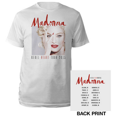 Rebel Heart Tour : Merchandising Europe