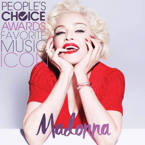 PEOPLE'S CHOICE AWARDS : 1 PRIX pour MADONNA !