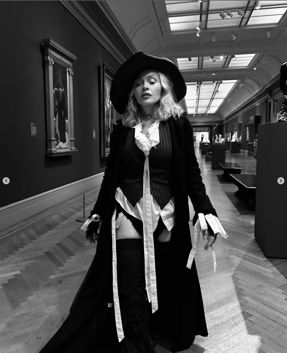 Madonna sur Instagram