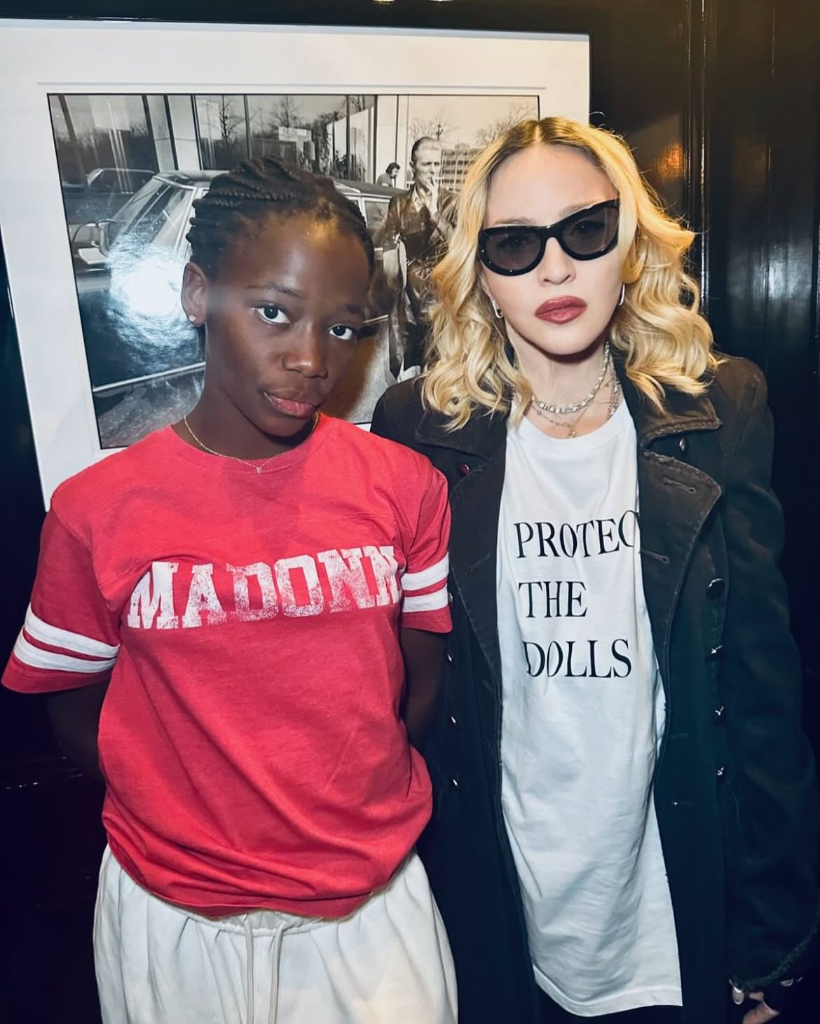 Madonna sur Instagram