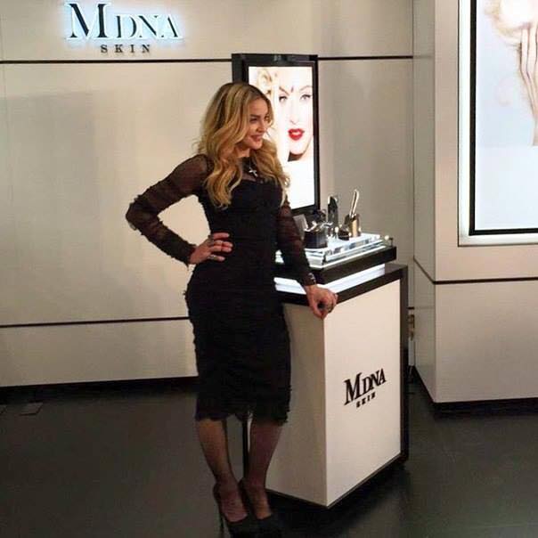 Lancement MDNA Skin à Tokyo avec Madonna