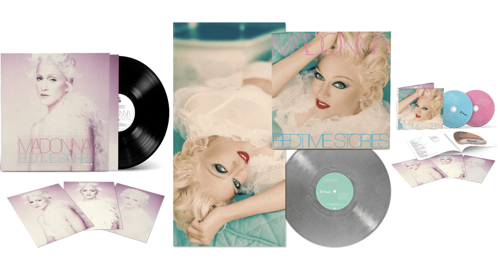 Les trois éditions proposées sur le store de Madonna