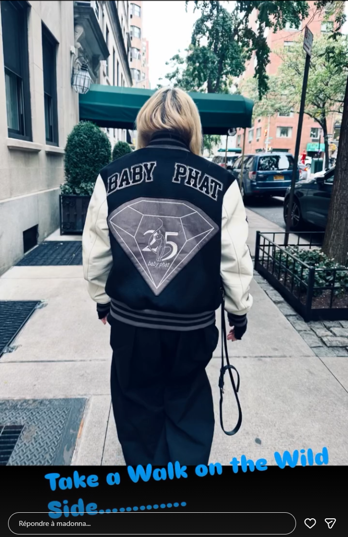 Madonna sur Instagram