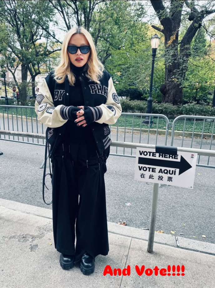 Madonna sur Instagram