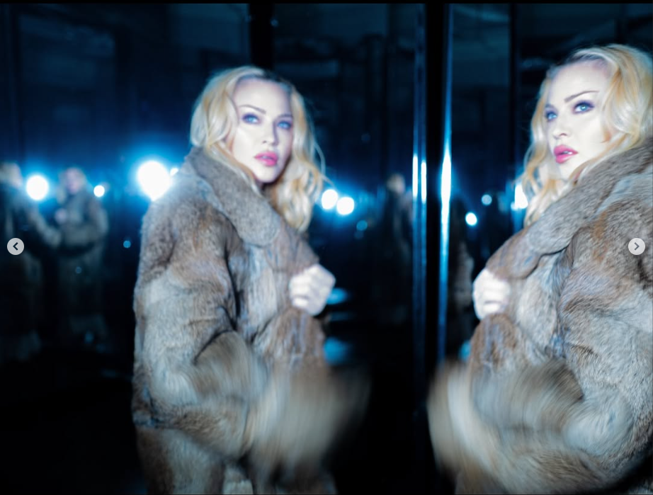 Madonna sur Instagram