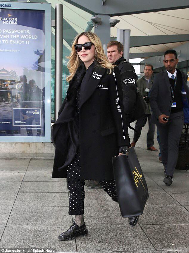 MADONNA EST A LONDRES !