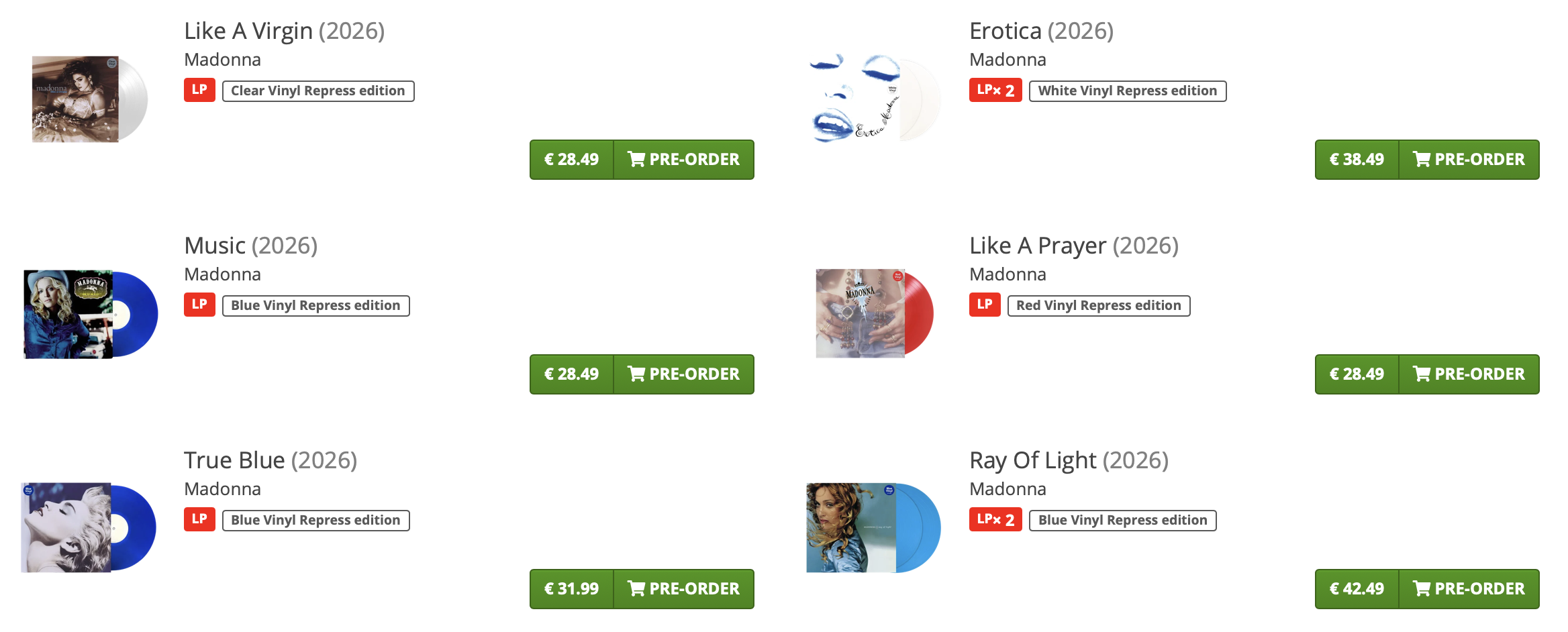 Capture du site iMusic - 03/07/2026