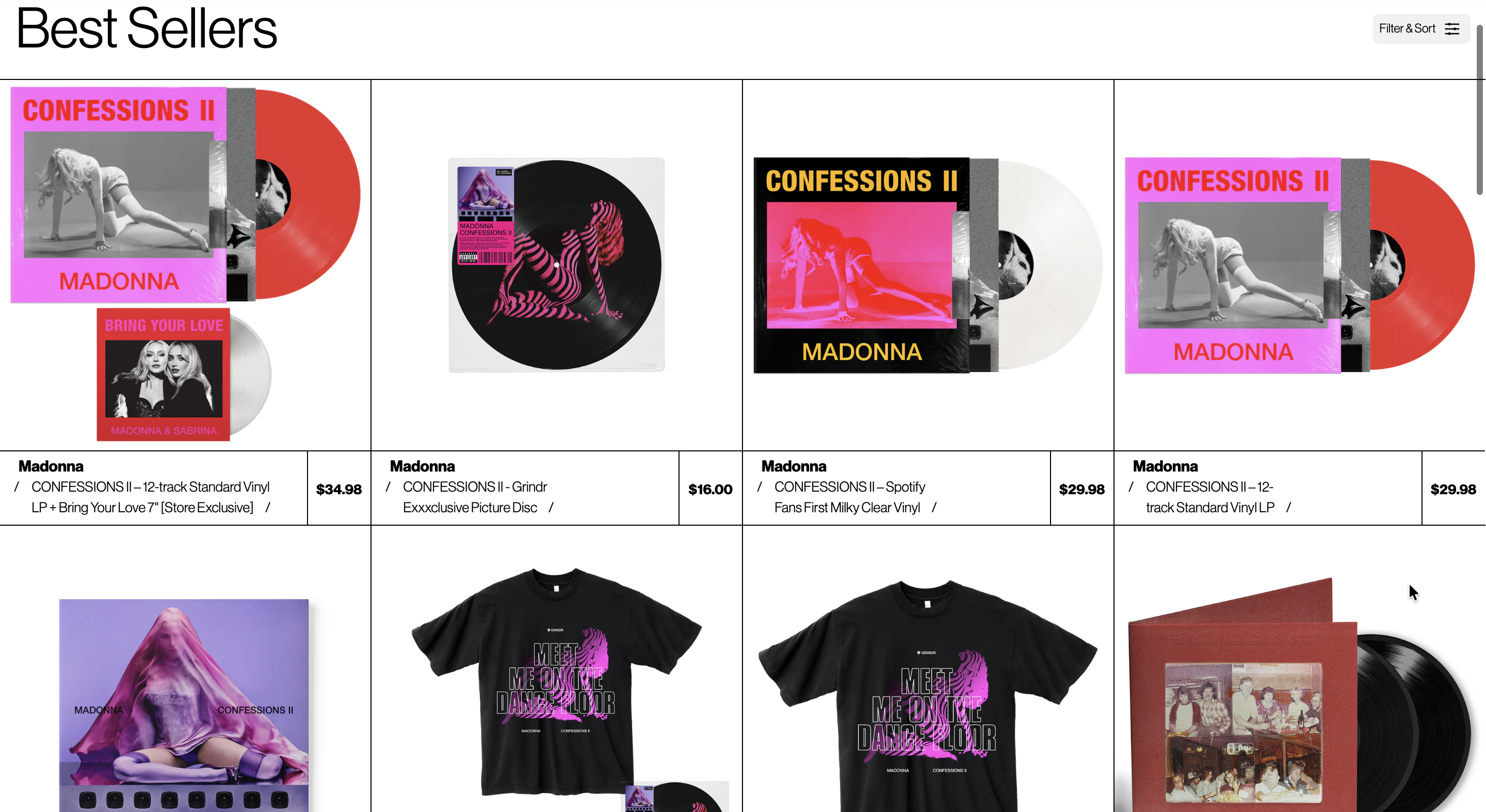 Le vinyle 45T de Bring Your Love à nouveau disponible !