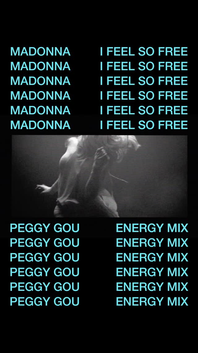 Madonna sur Instagram