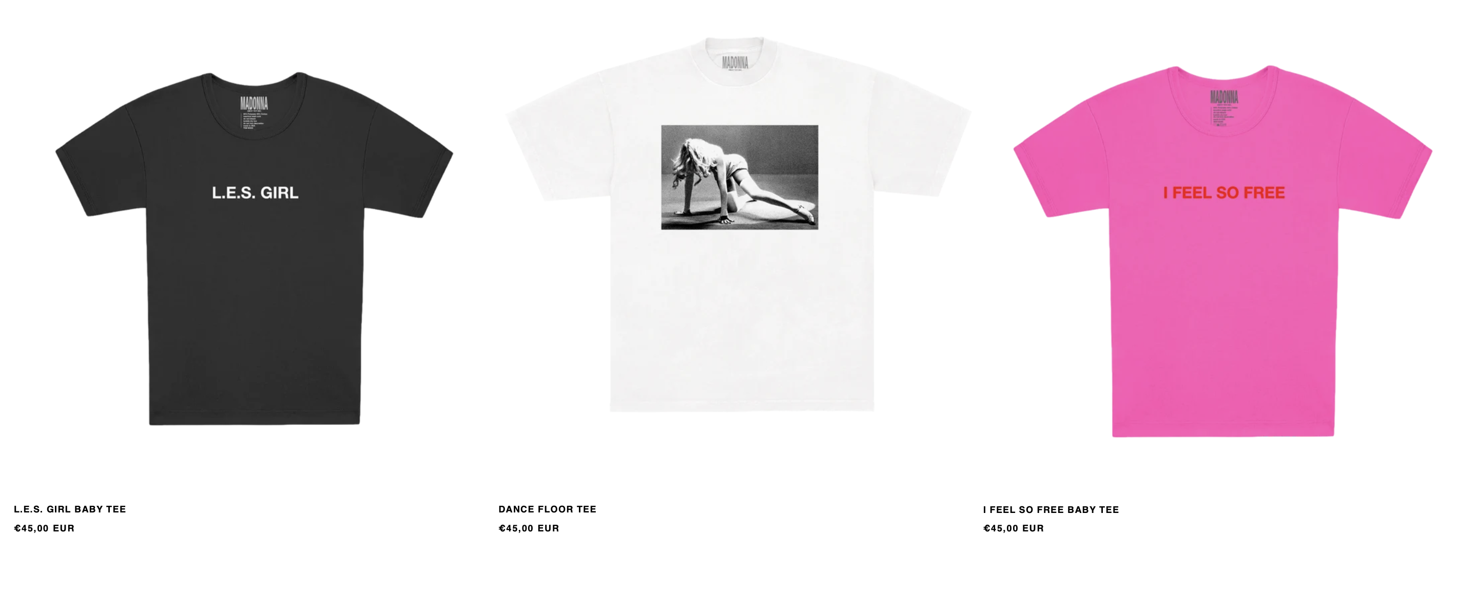 Confessions II : Nouveaux articles de merch disponibles sur les stores officiels !