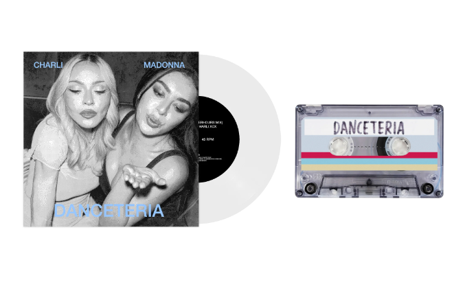 Une édition vinyle 45T et une édition cassette pour Danceteria !