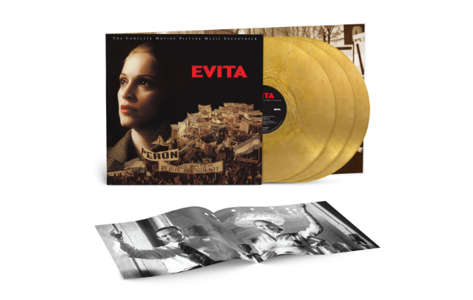 Les rééditions de la bande originale du film "Evita"- maintenant disponibles sur les stores de Madonna !