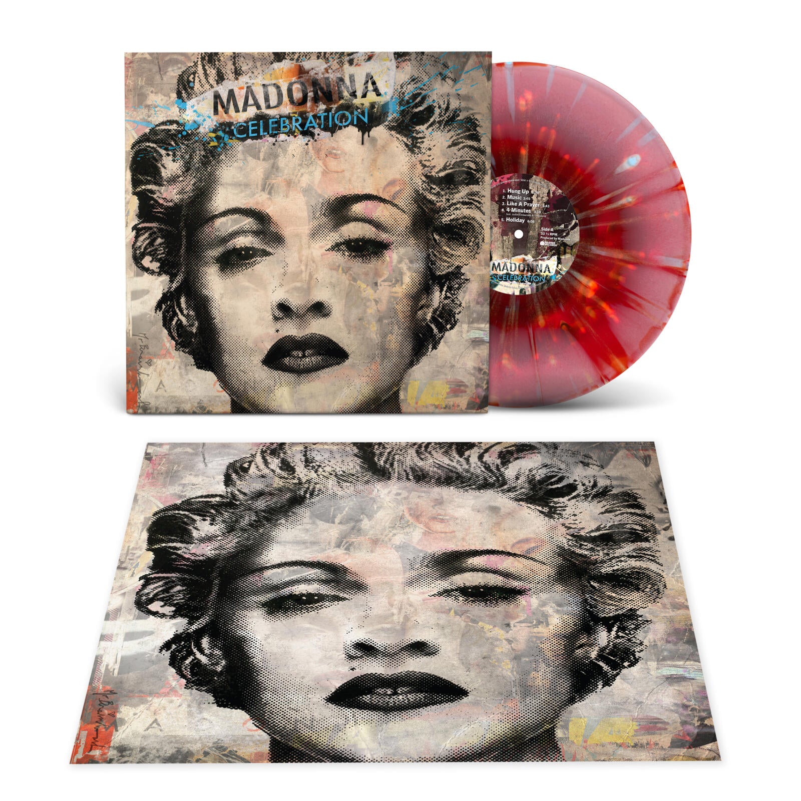 La compilation Celebration éditée pour la première fois en vinyle simple !