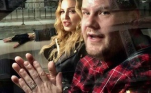 Madonna  participe au Karaoke CarPool de James Corden