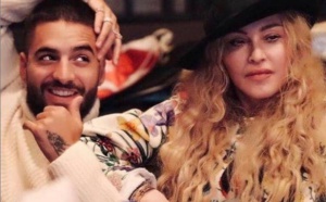 Madonna et Maluma en studio