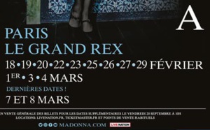 2 nouvelles dates pour Paris
