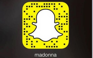 Madonna sur SNAPCHAT