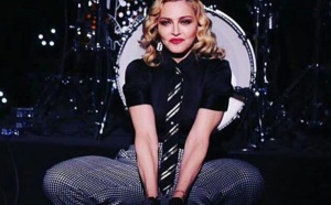 Madonna chante Bordeline au Tonight show