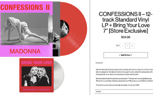 Le vinyle 45T de Bring Your Love à nouveau disponible !