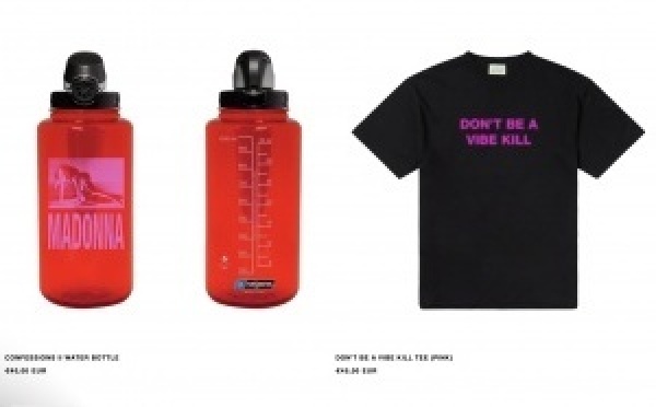 Confessions II : Nouveaux articles de merch disponibles sur les stores officiels !