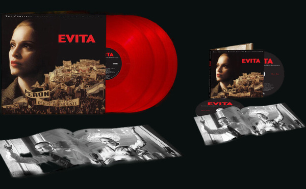 La bande originale d'Evita rééditée à l'occasion du 30e anniversaire !