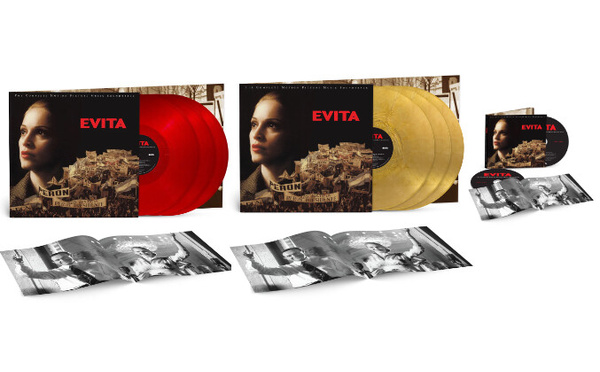 La bande originale d'Evita rééditée en trois éditions !